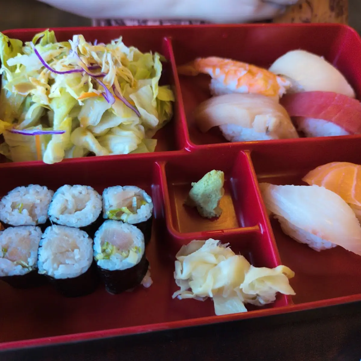 Sashimi Bento Box