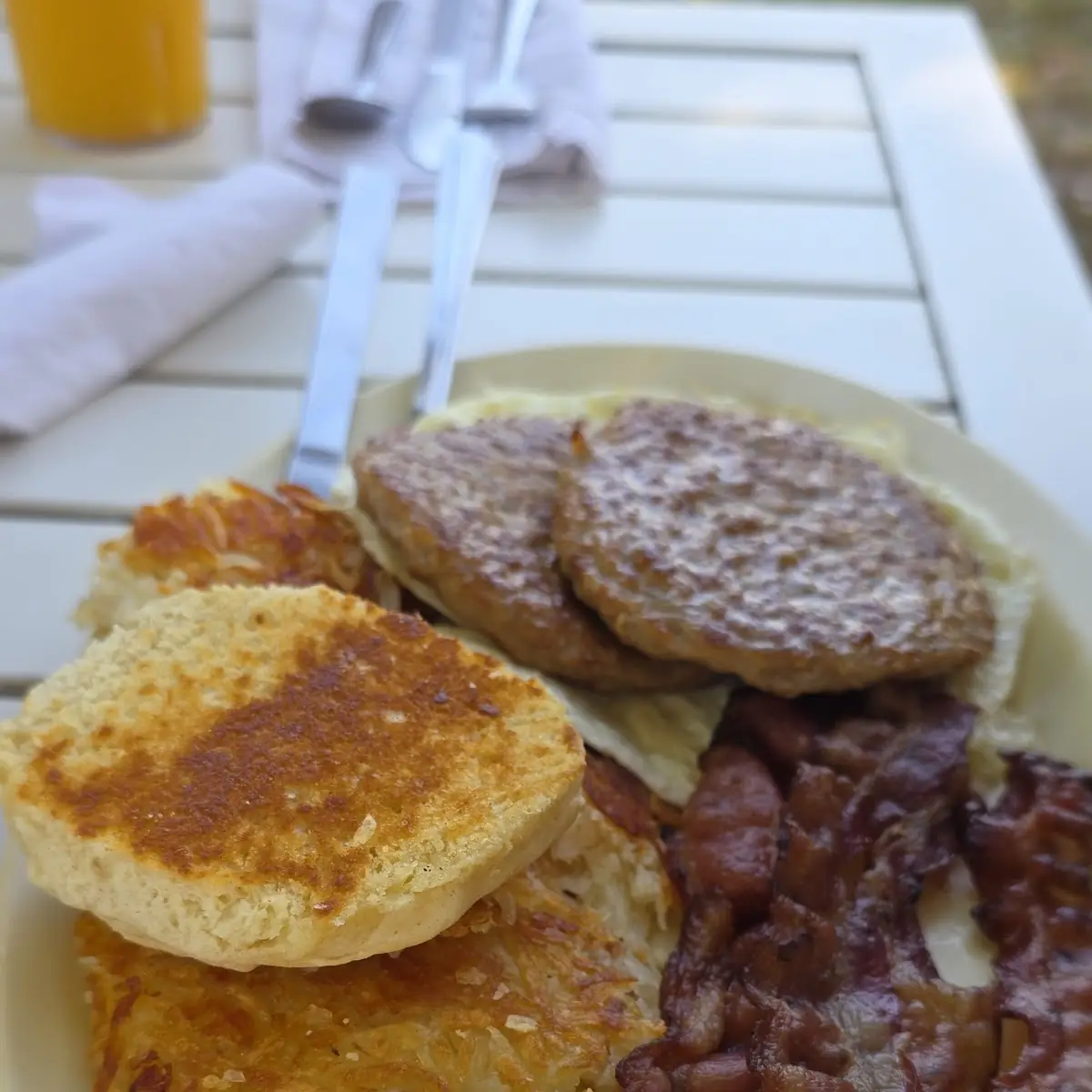 Kids Pancake Egg Bacon