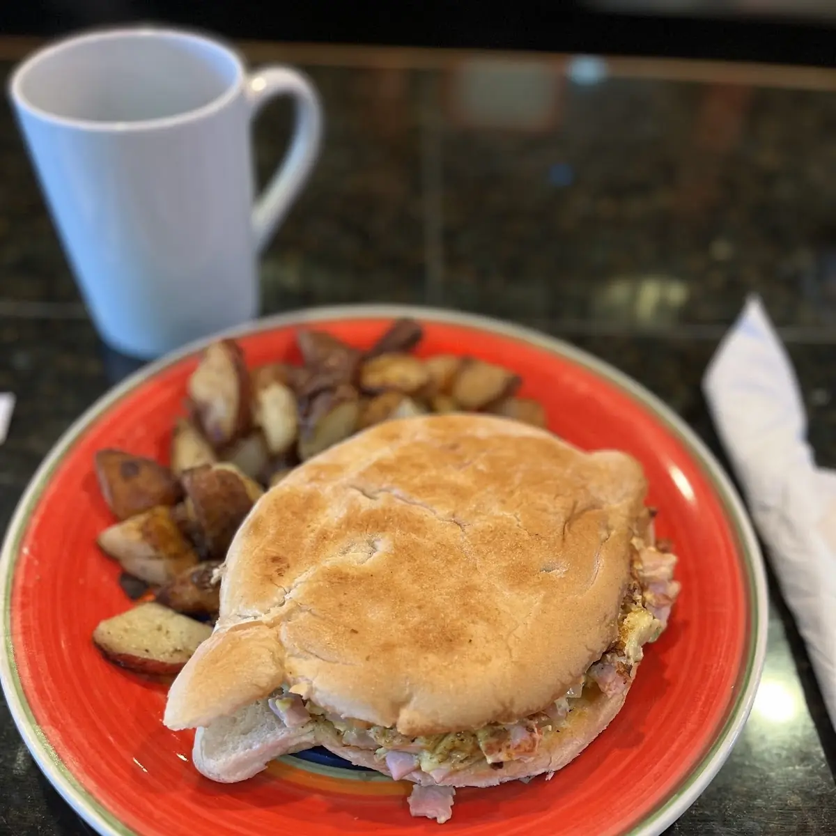 Western Omelette Sandwich