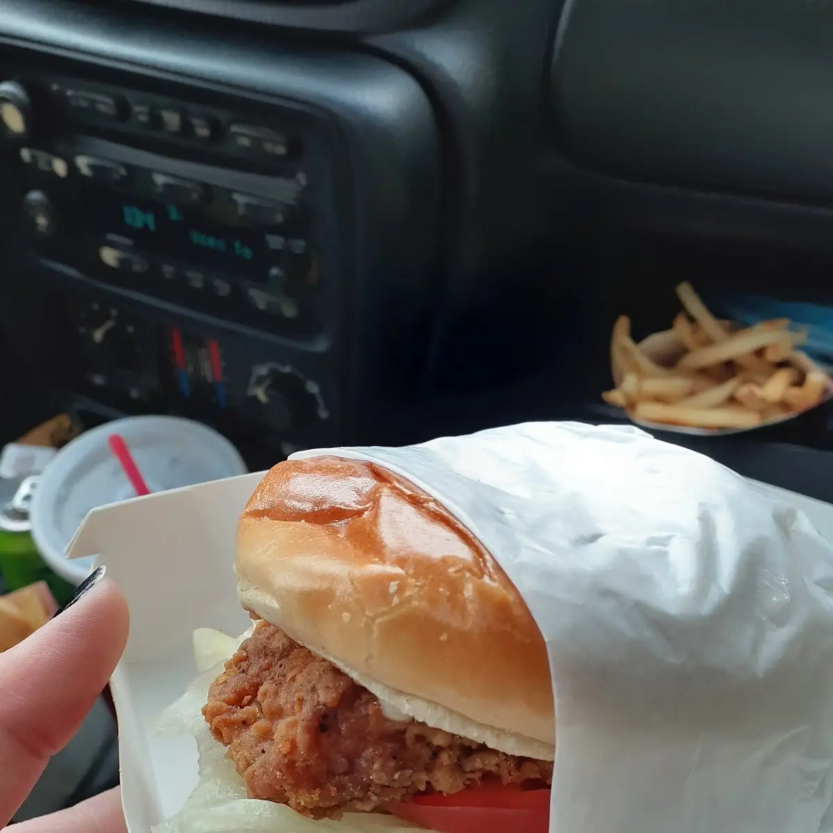 Classic Chicken Burger Meal
