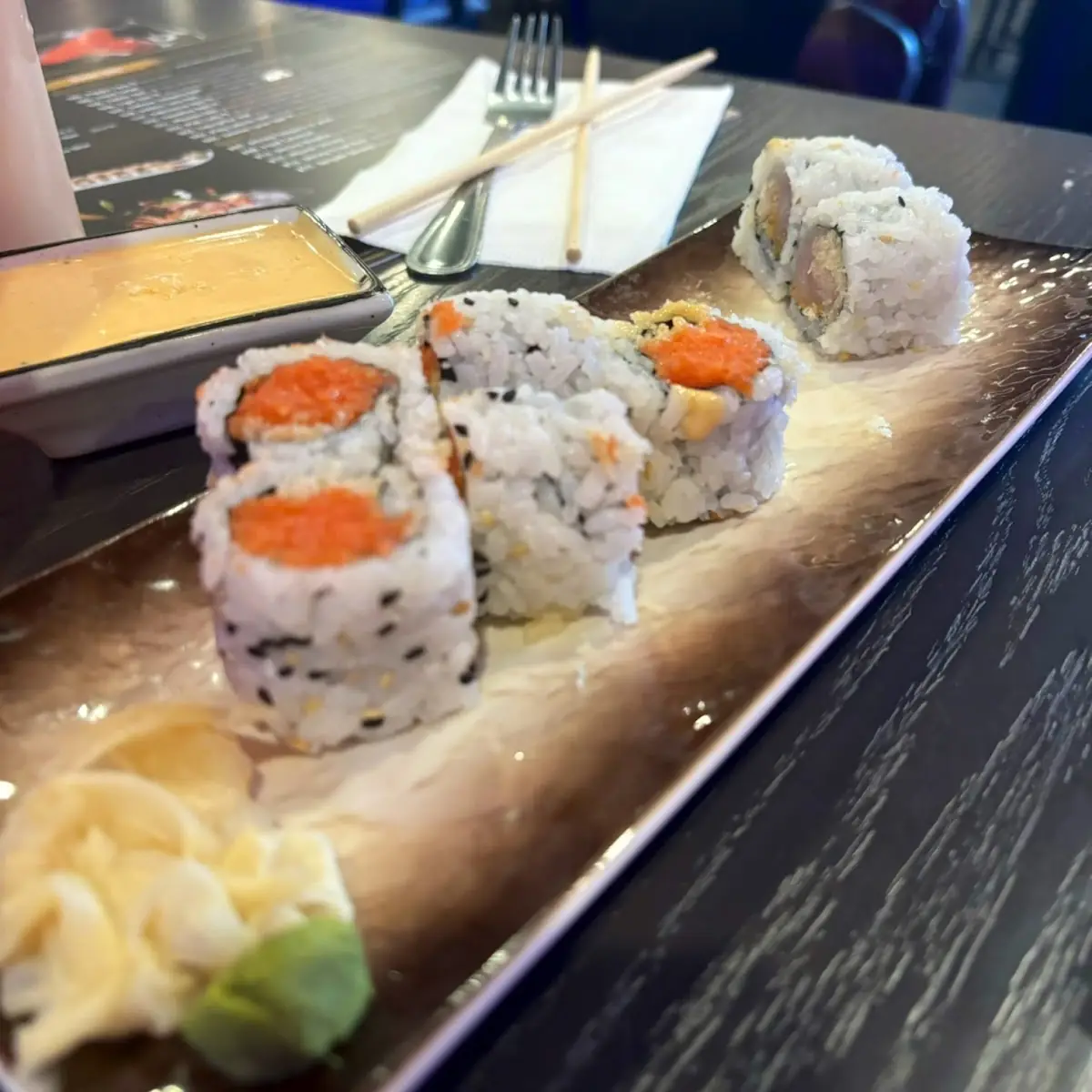 Spicy Tuna Roll & Spicy Yellowtail Roll