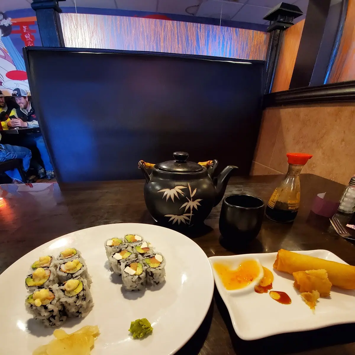 Boston Roll and California Roll