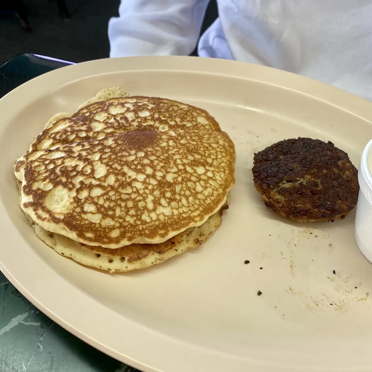 2 Pancakes and Sausage
