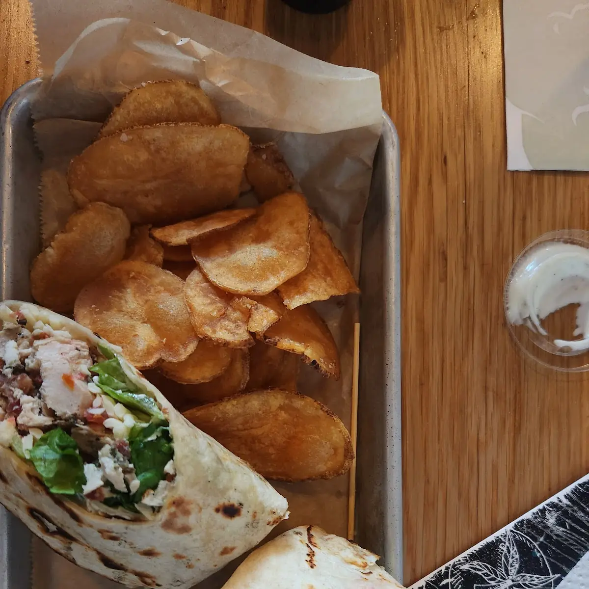 Bacon Chicken Ranch Wrap