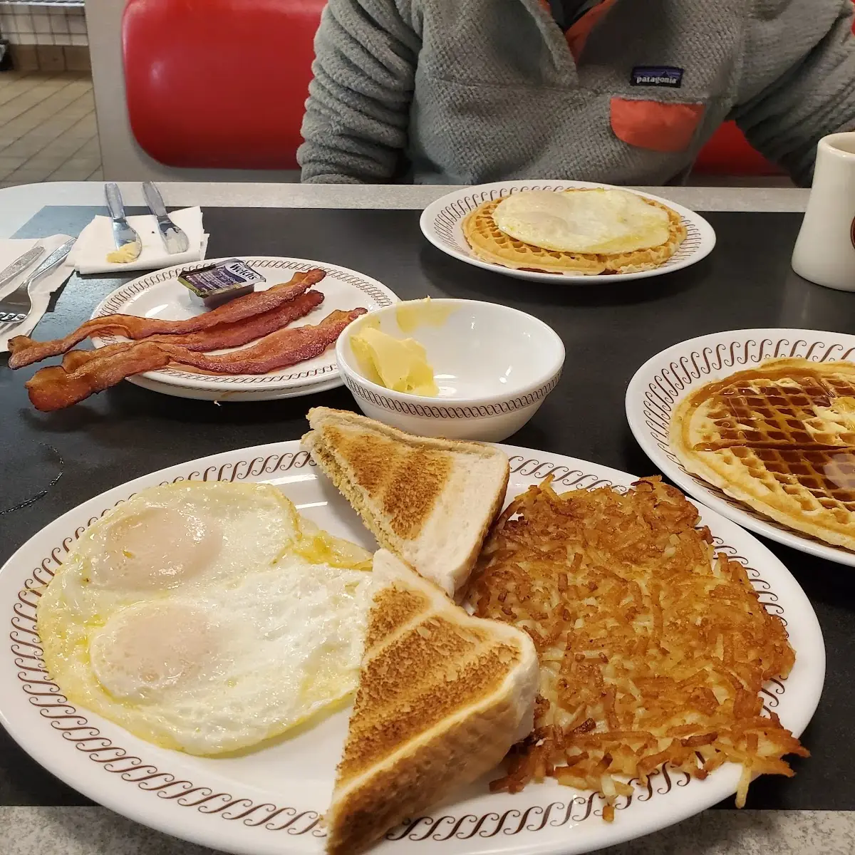 Texas Breakfast Melt with Hashbrowns