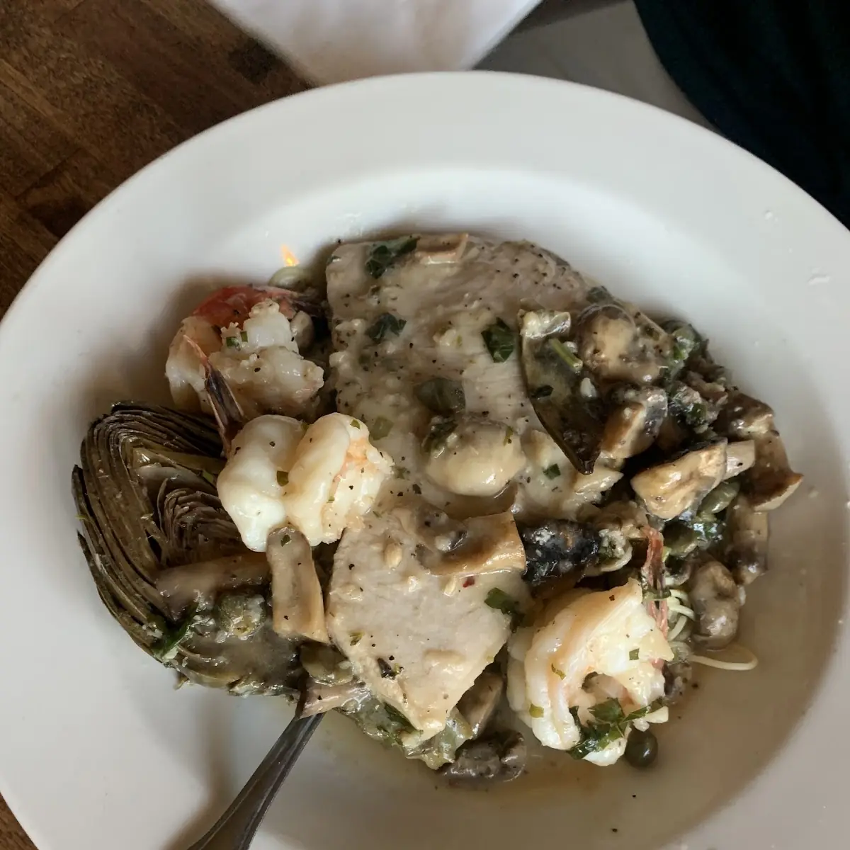 Chicken Limone with Artichoke Hearts