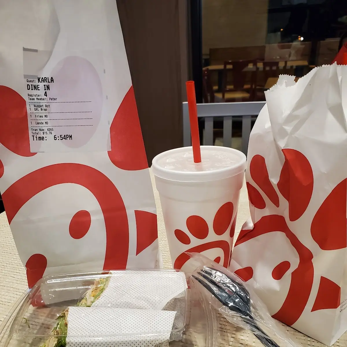 Grilled Chicken Caesar Wrap