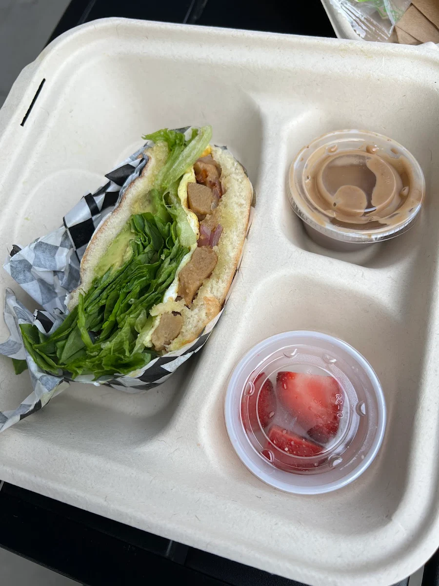 Vegan Breakfast Sandwich