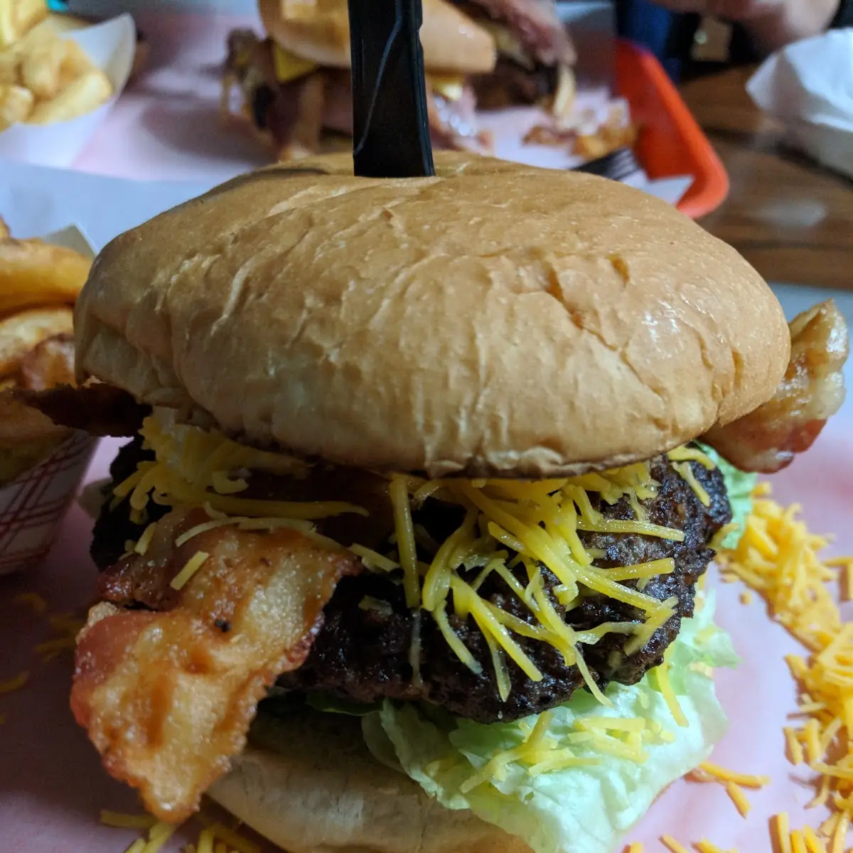 Hula Hog Burger