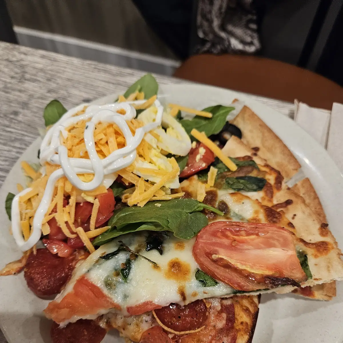 Salad & Pizza