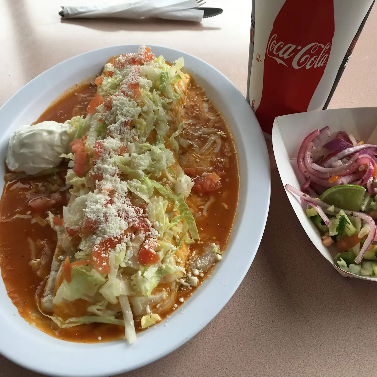 Ground Beef Burrito