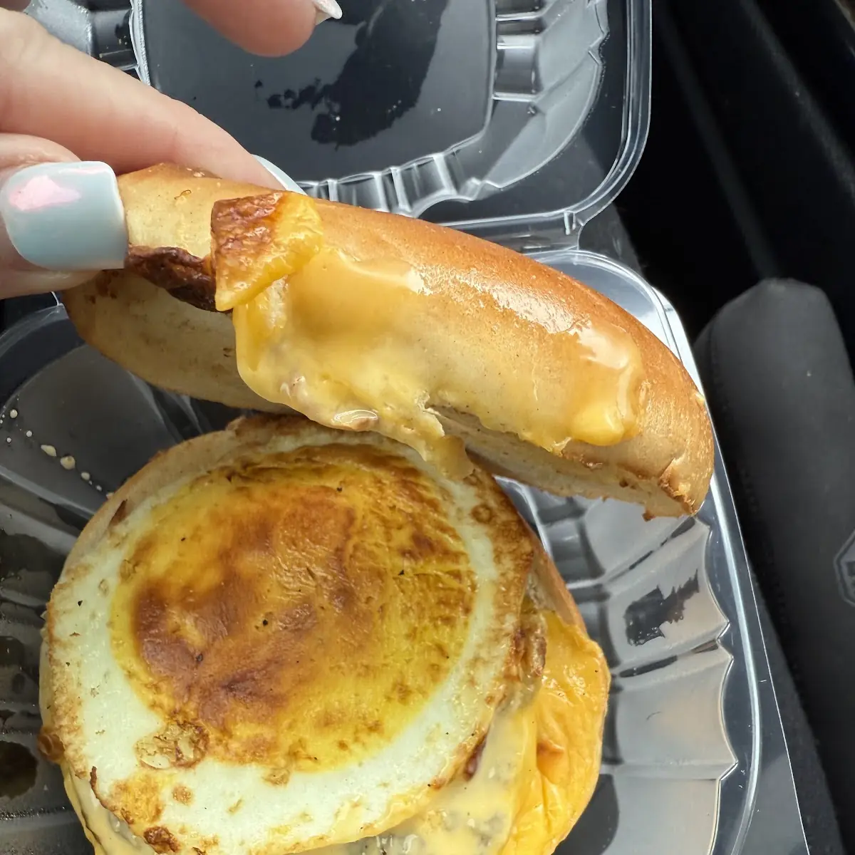 Sausage Egg and Cheese Bagel