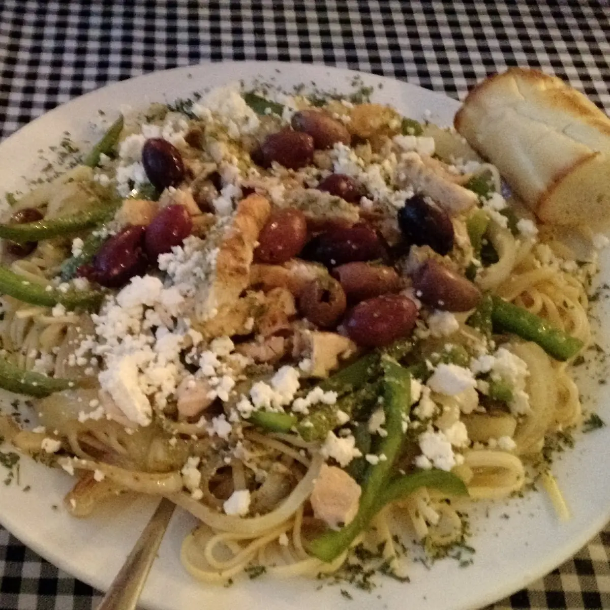 Greek Chicken and Pasta
