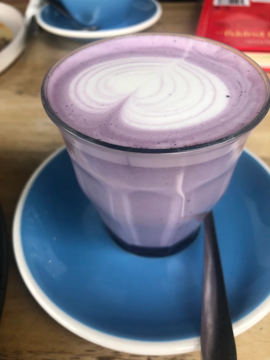 Taro Latte, The Dining & Co North Ryde
