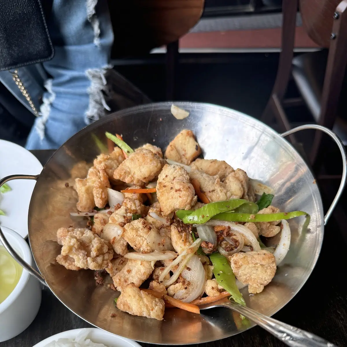 Chicken with Black Pepper
