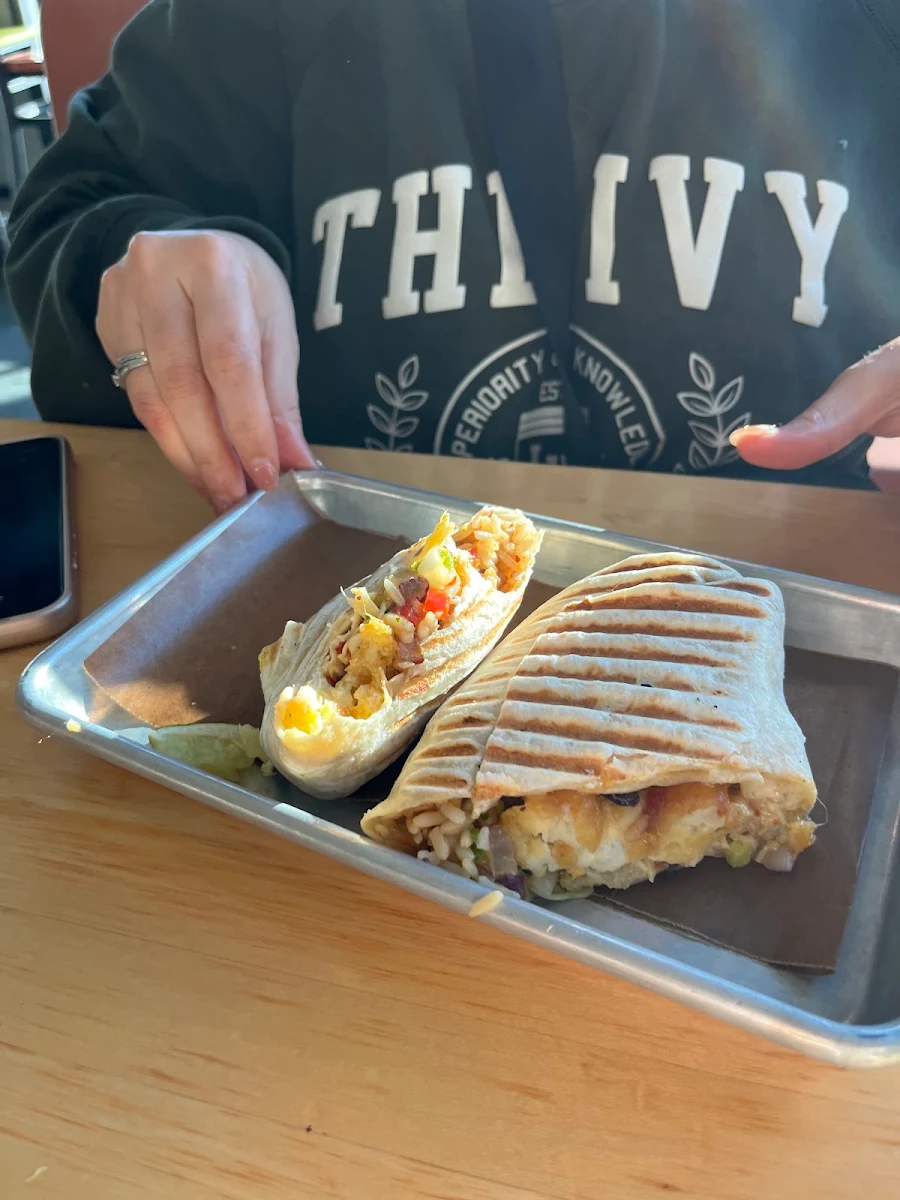 Cauliflower Burrito