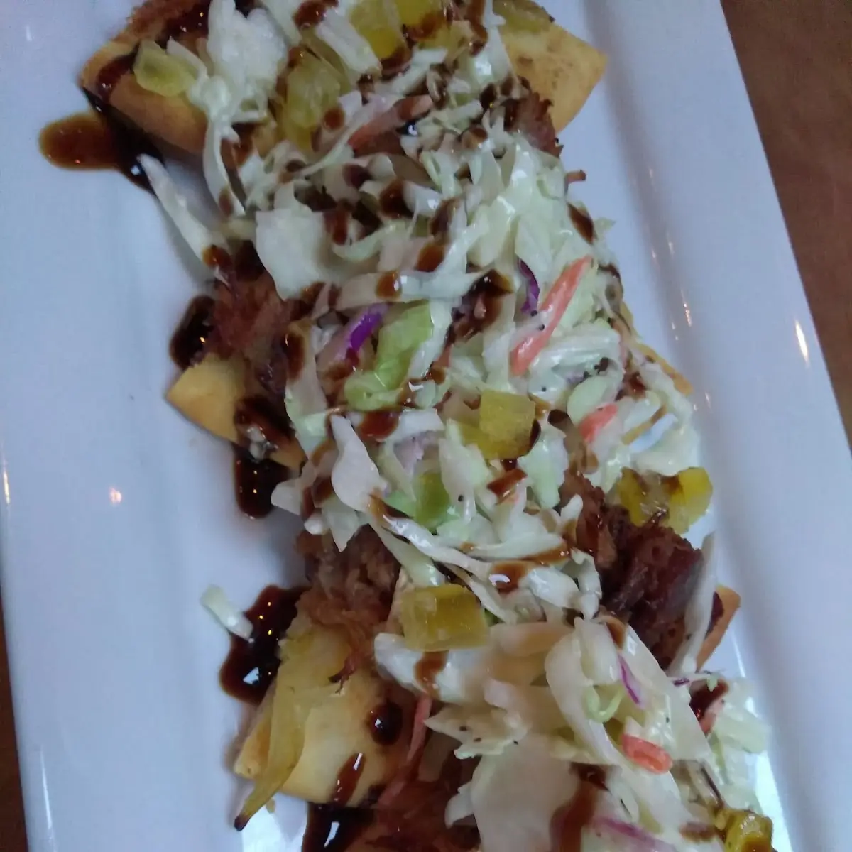 Ahi Poke Nachos