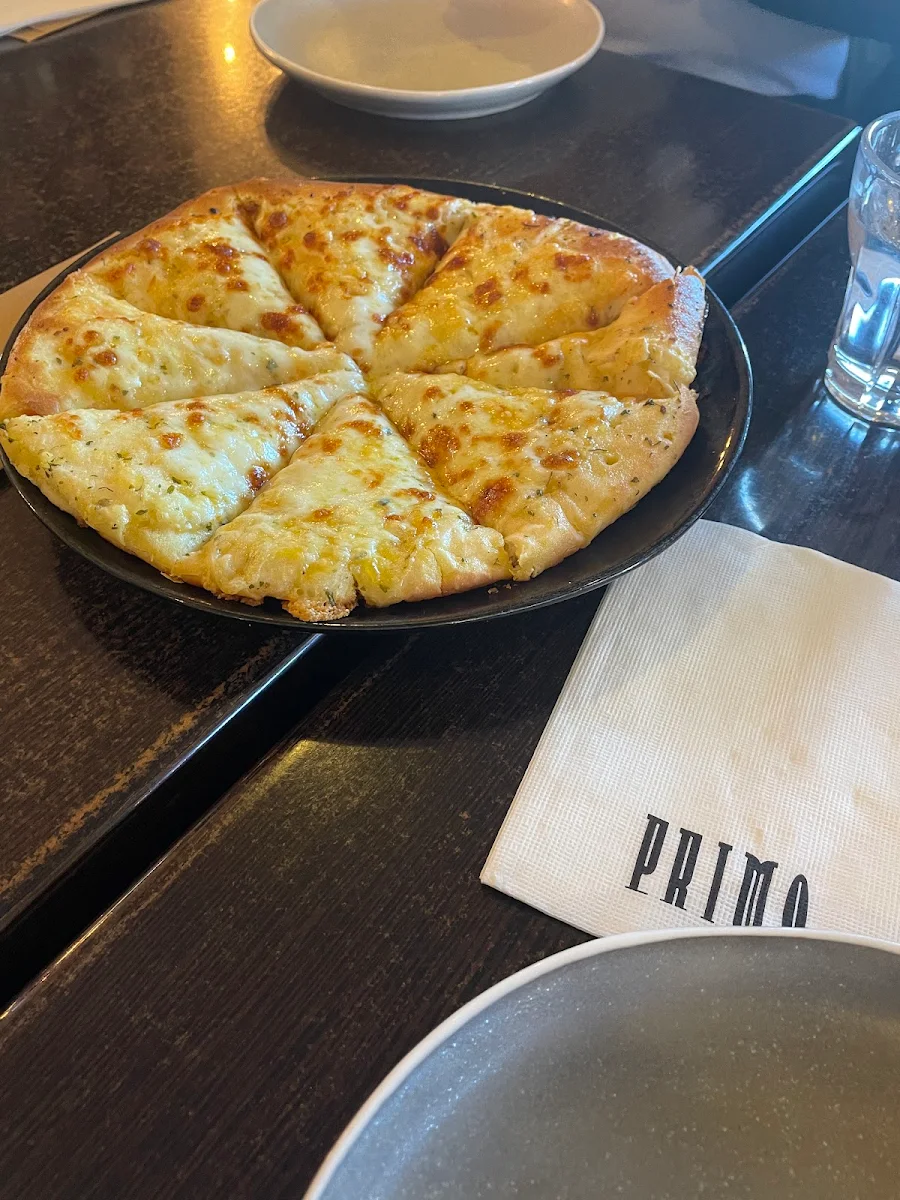 Garlic Cheese Bread, Caffe Primo