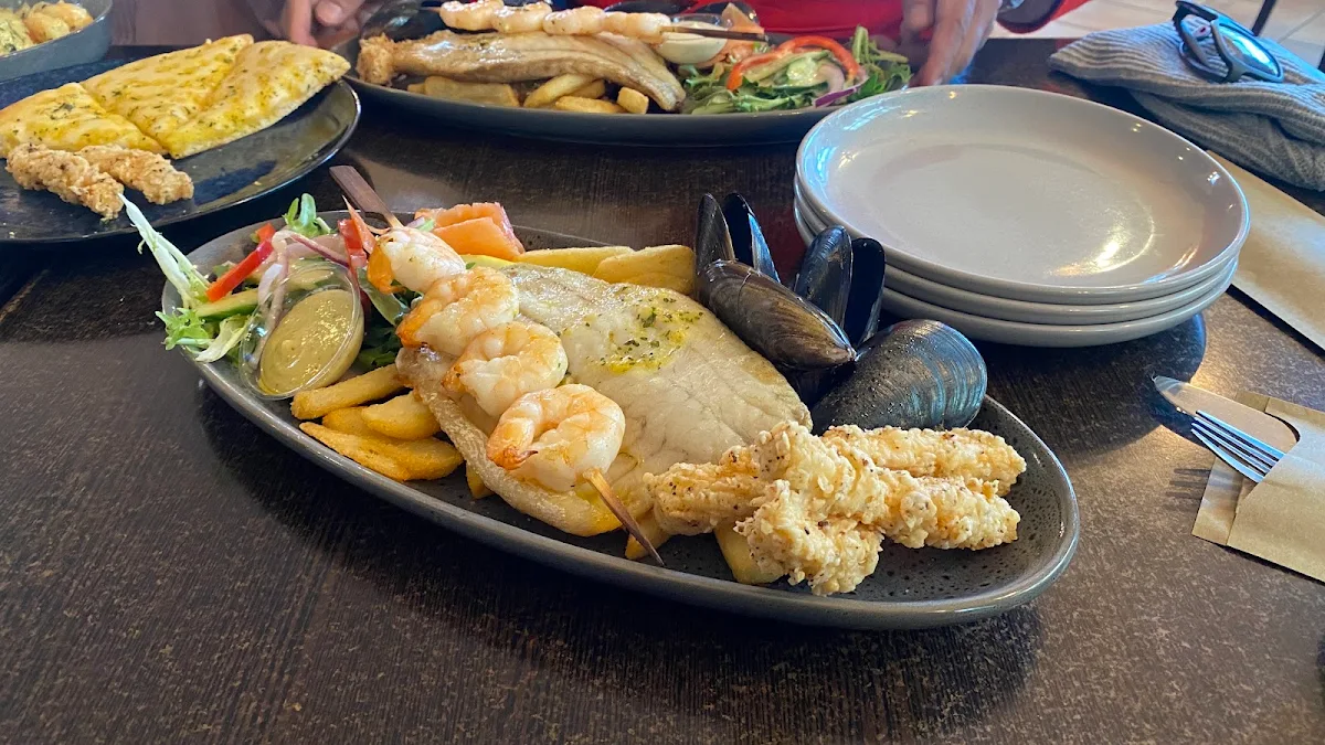 Seafood Plate, Caffe Primo