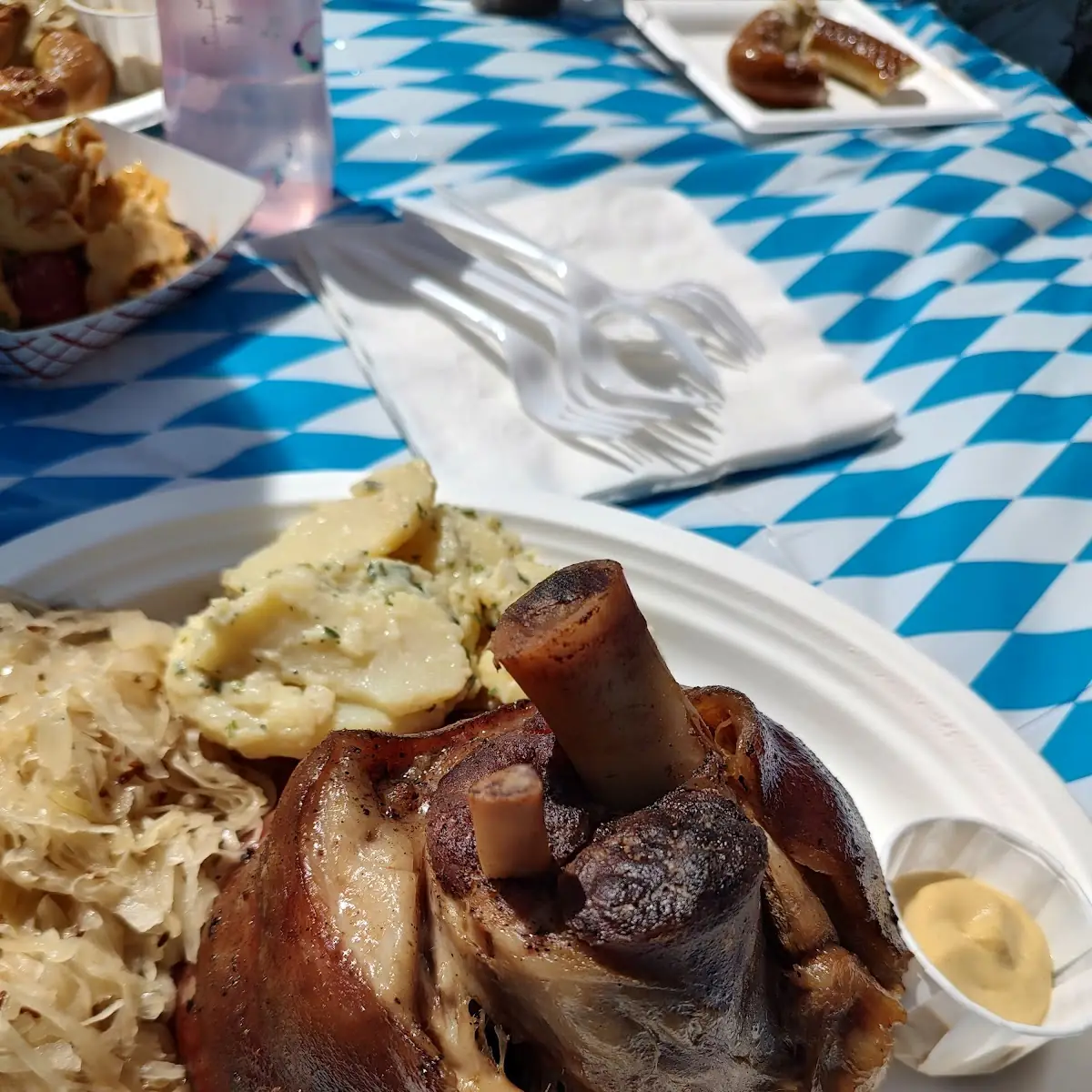Beer Braised Pork Shank