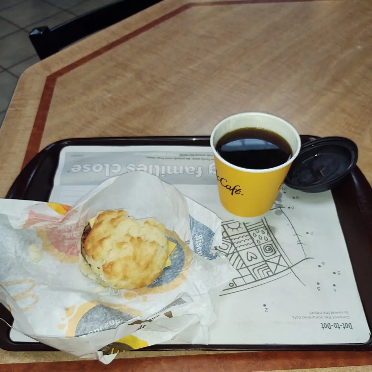 Sausage Biscuit with Egg
