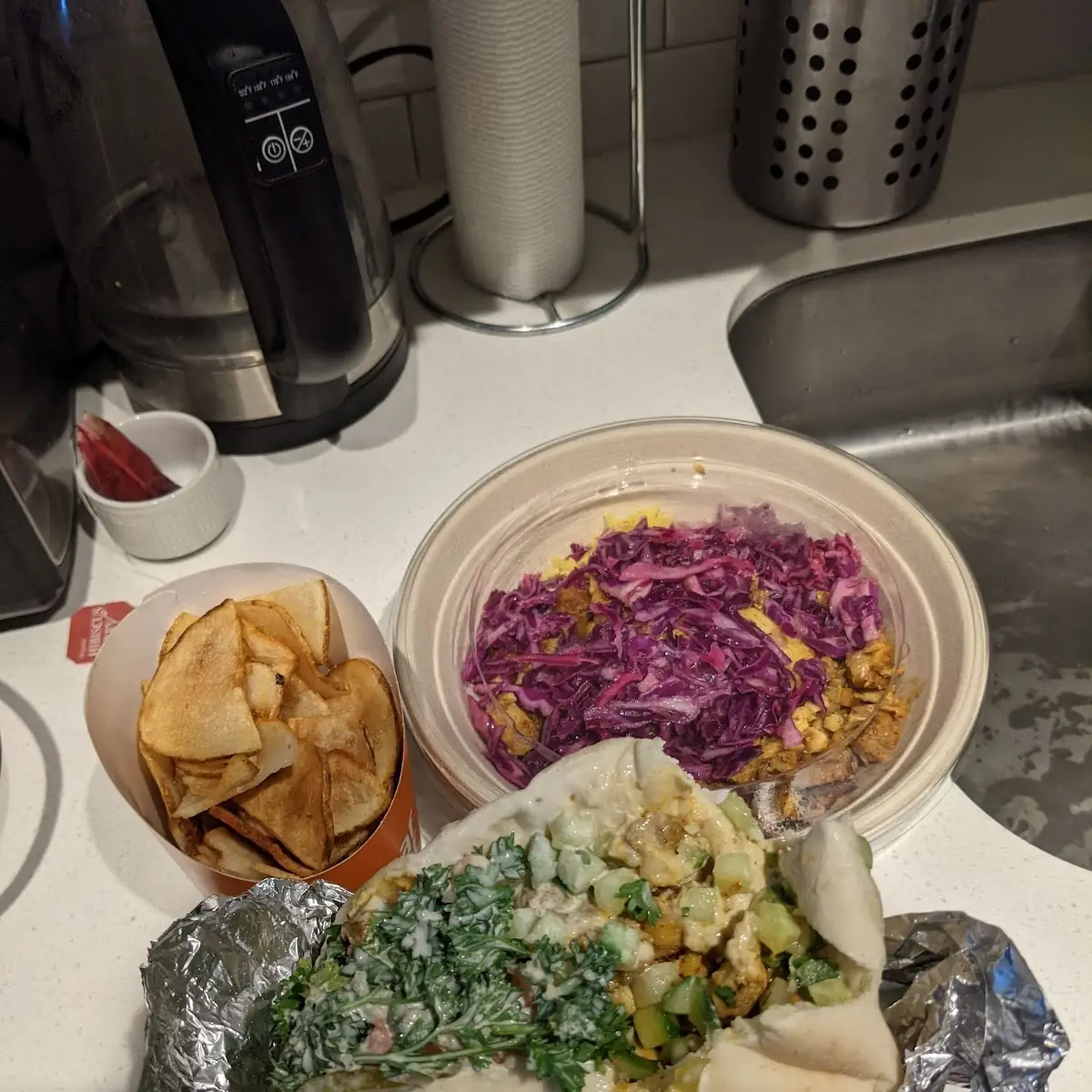 Shawarma in Pita Bread
