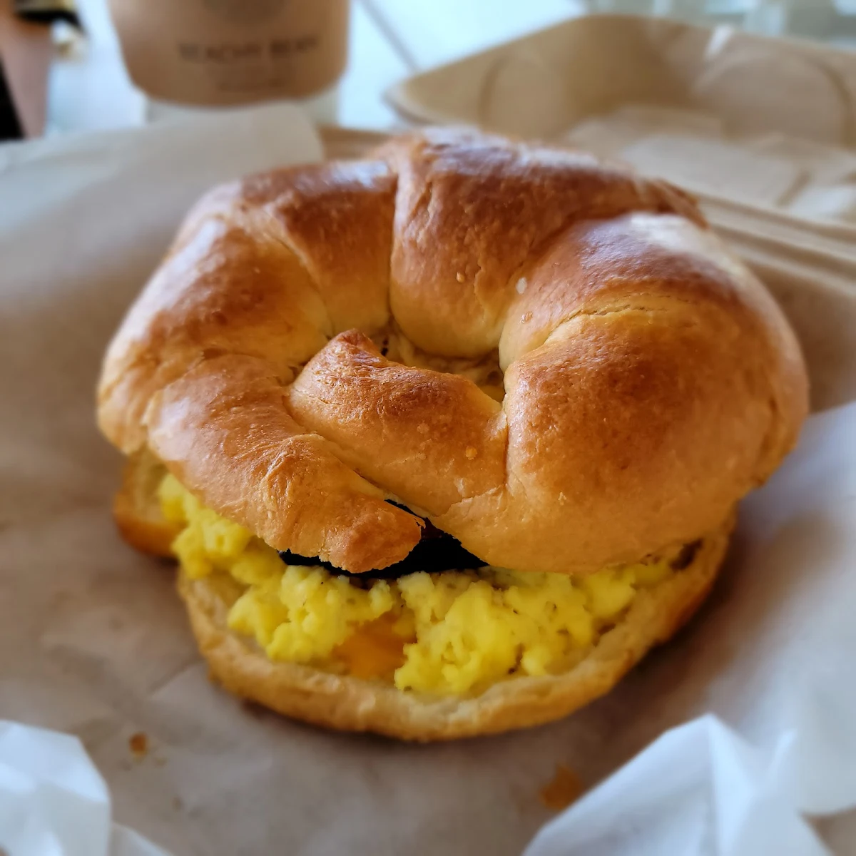 Croissant Breakfast Sandwich