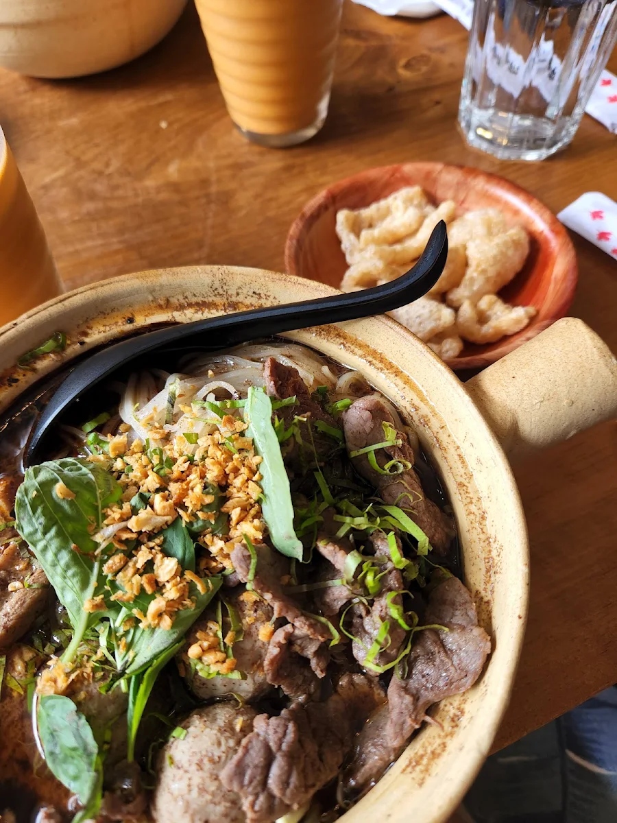 Beef Boat Noodle Soup, Paddler, Thai boat noodles