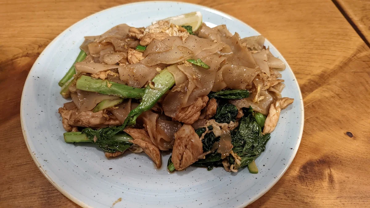 Pad See EW - Beef, Paddler, Thai boat noodles