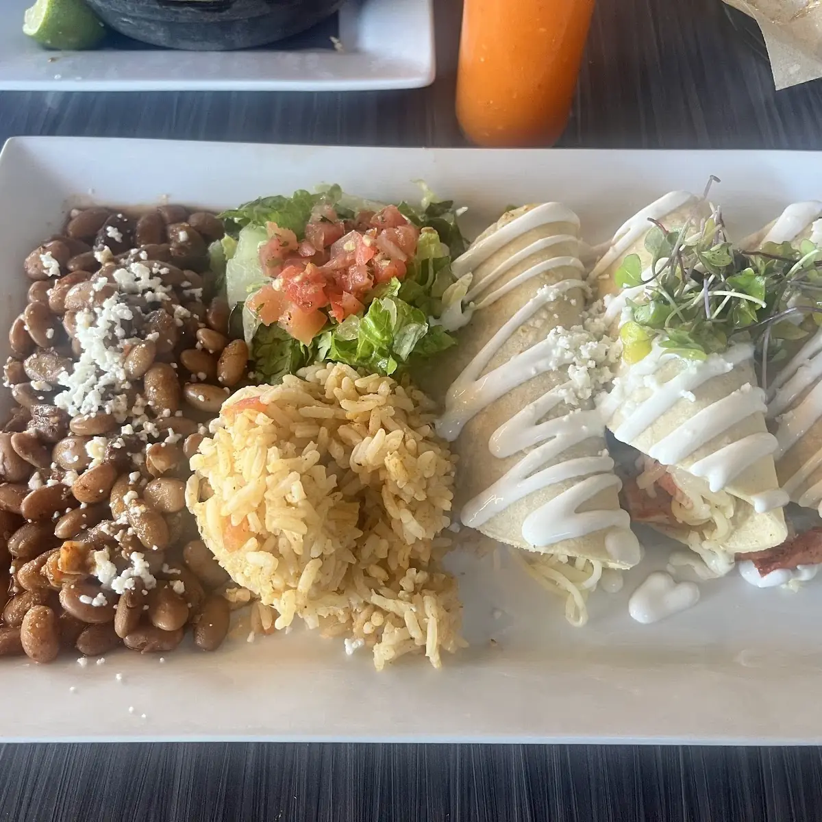 Grilled Chicken Enchiladas