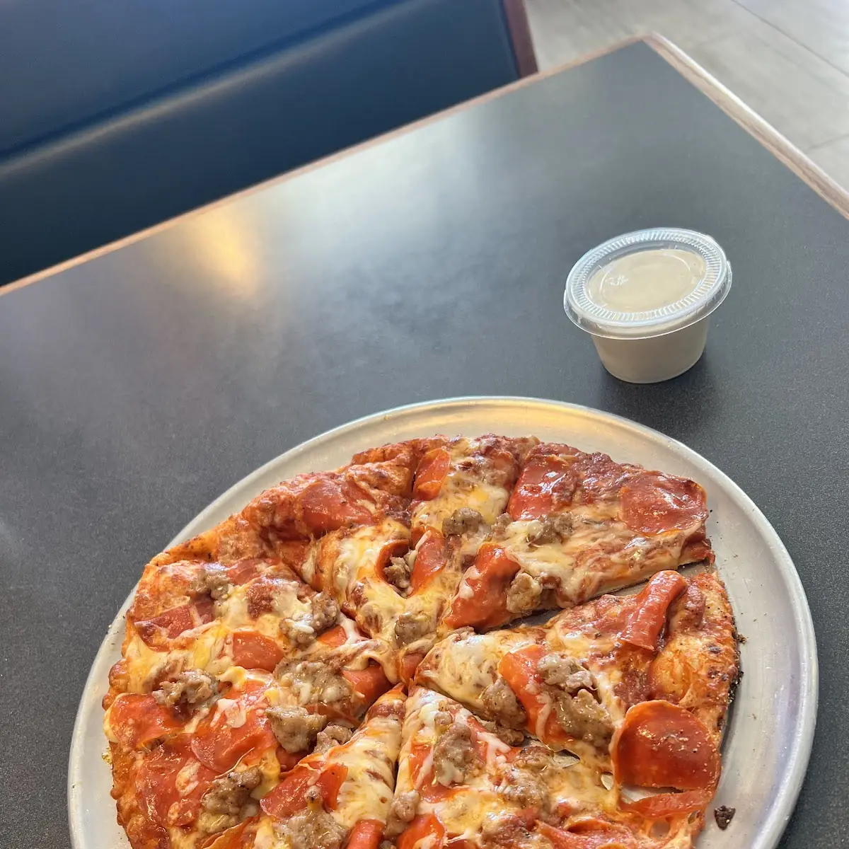 Pepperoni and Italian Sausage