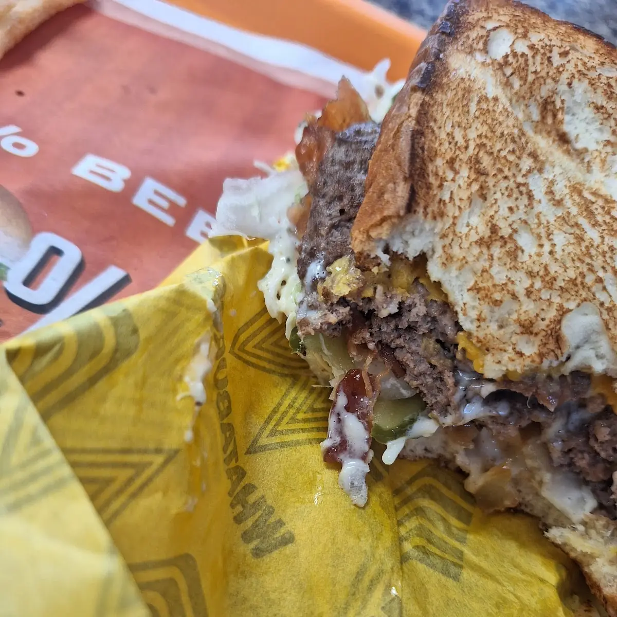 Southern Bacon Double Cheeseburger