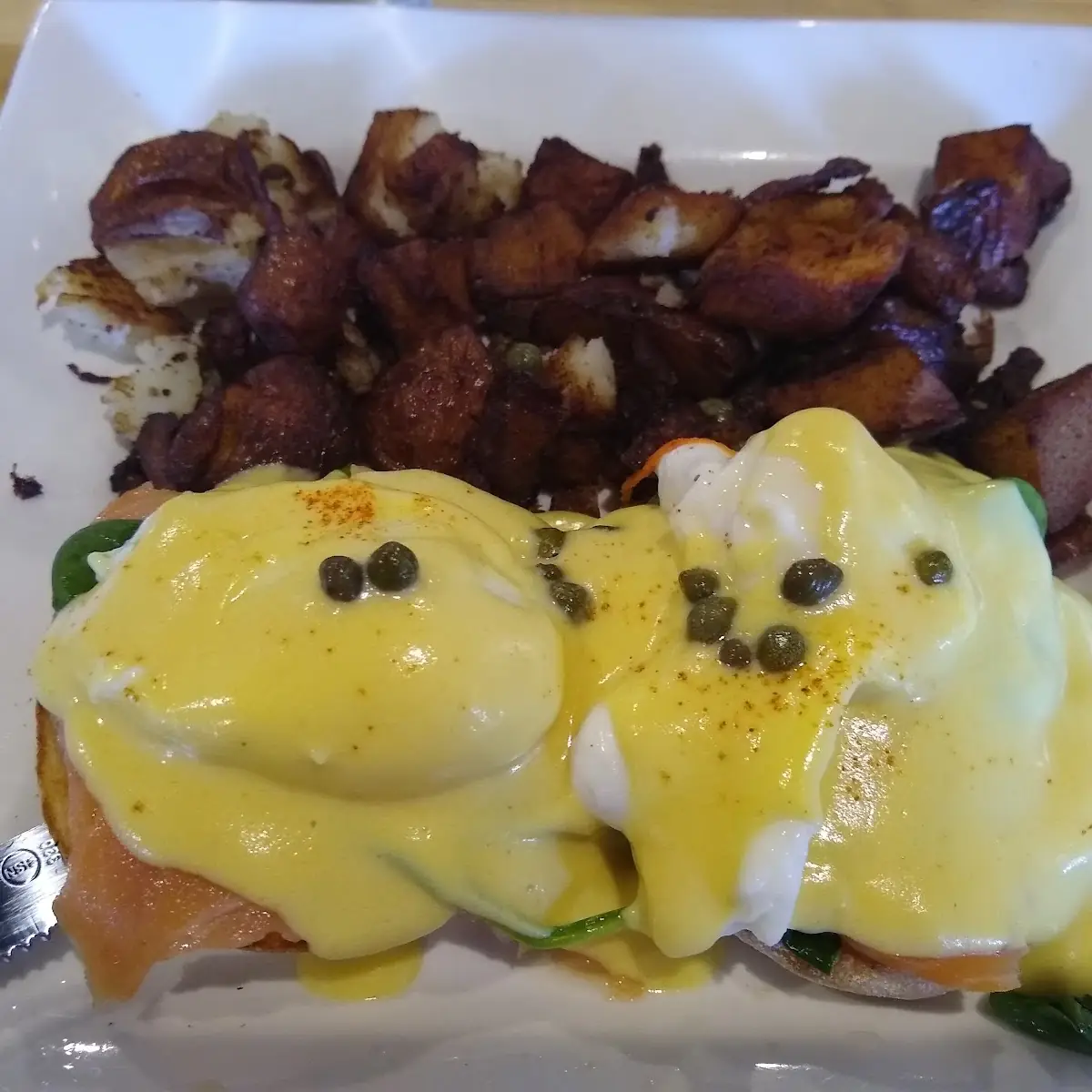 Salmon Benedict