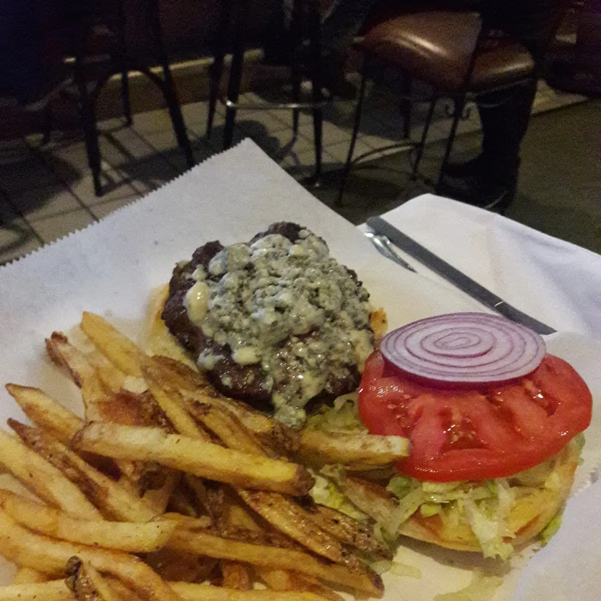 Bleu Cheese Burger