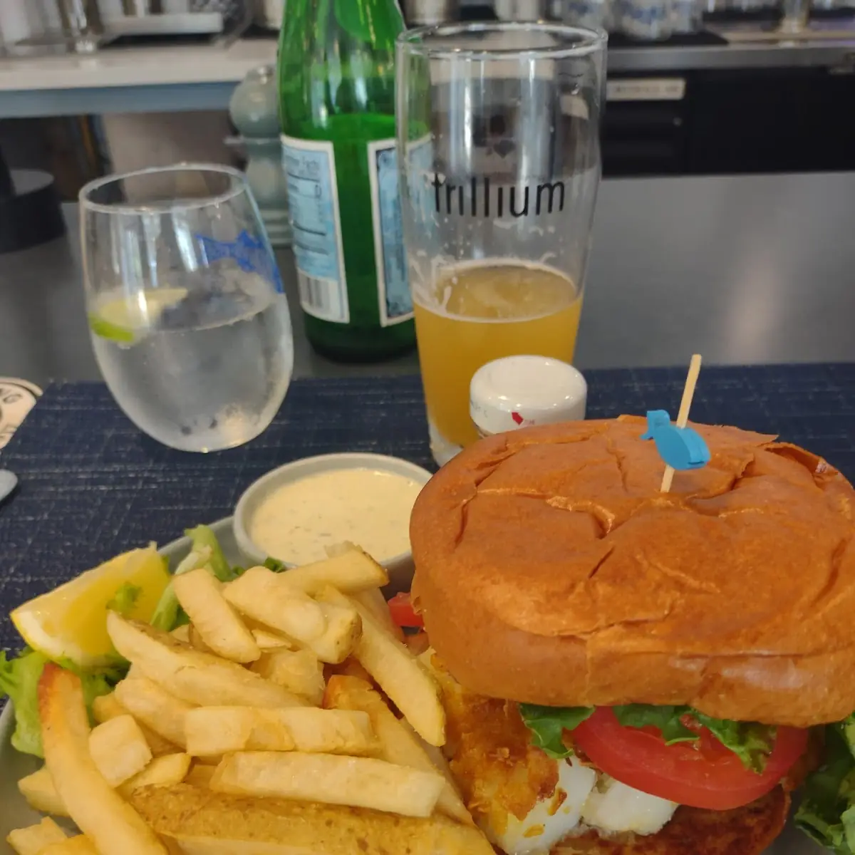 Crispy Cod Sandwich
