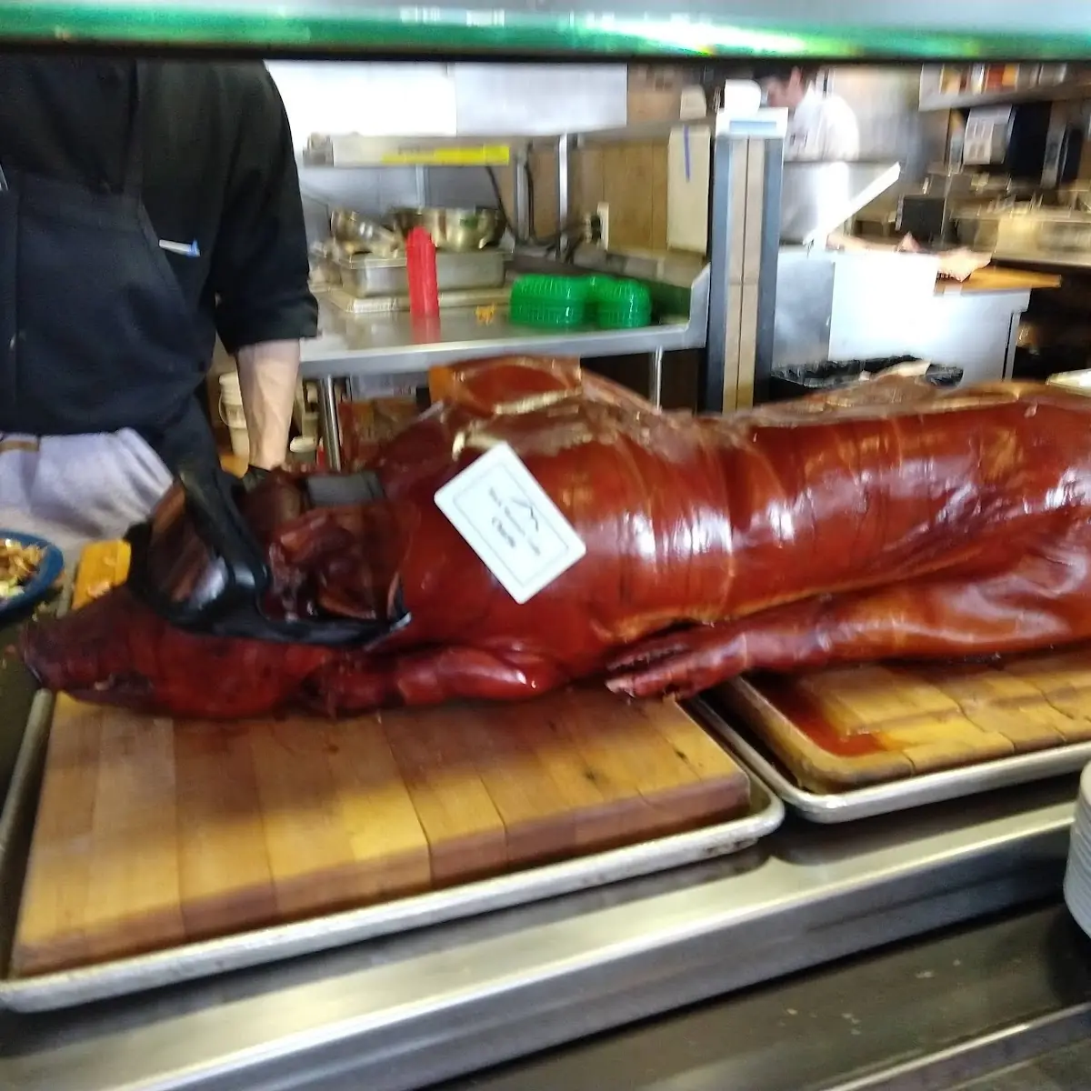 Suckling Pig with Goggles
