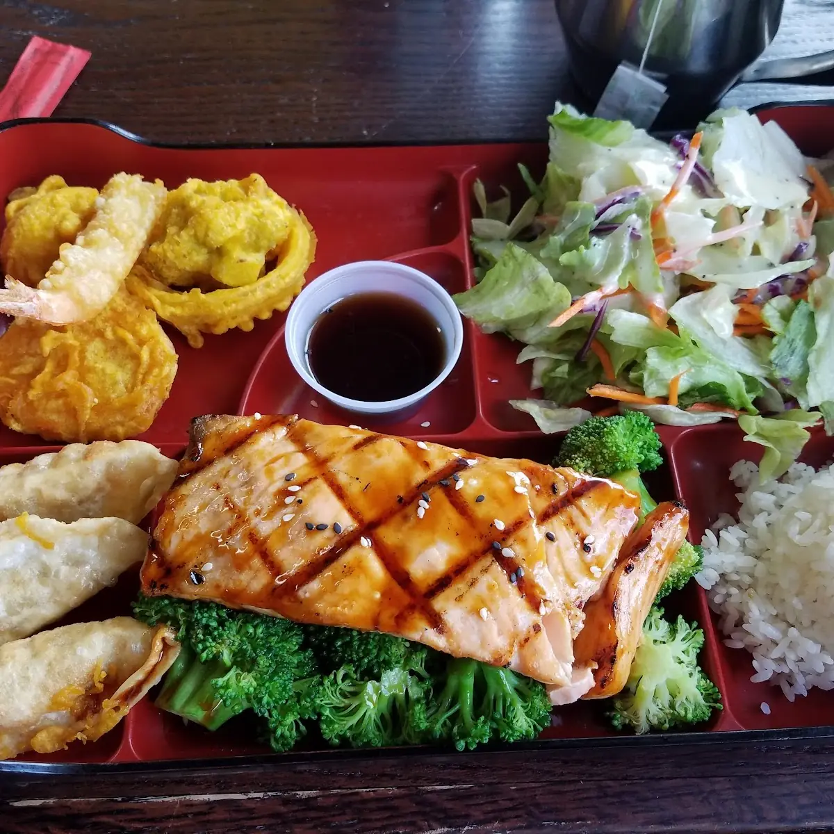 Salmon Bento