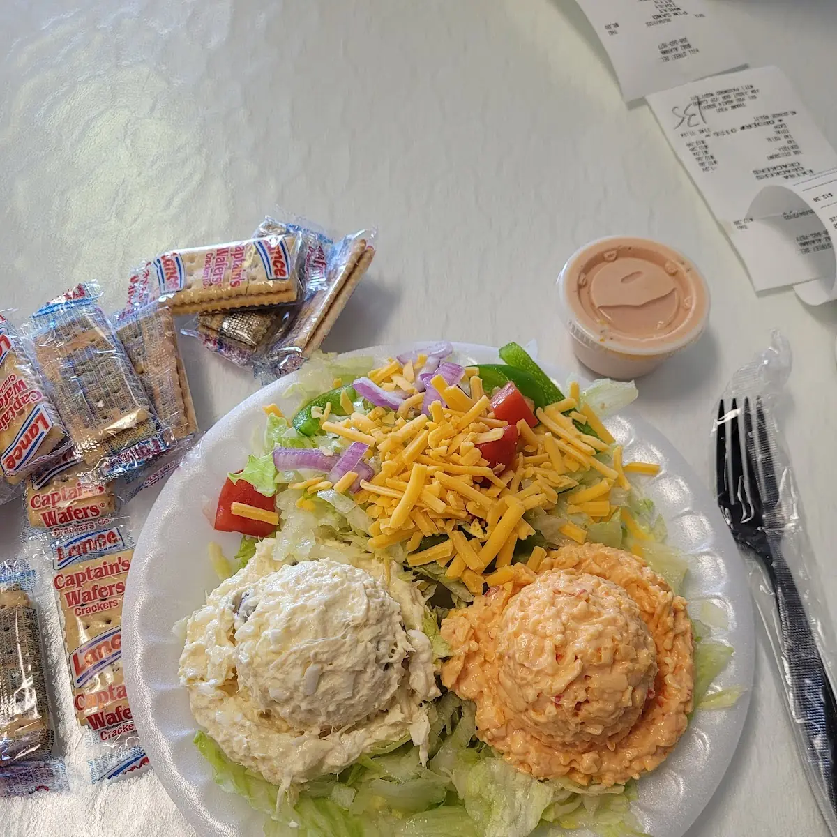 Chicken Salad Pimento Cheese Side Salas