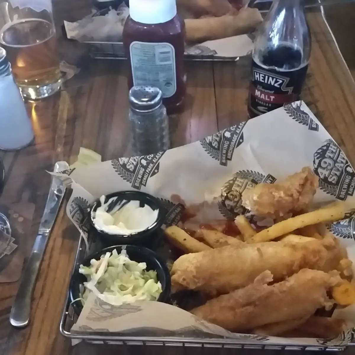 Halibut Fish and Chips