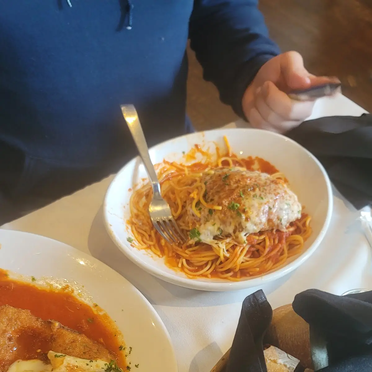 Chicken Parmesan Dinner