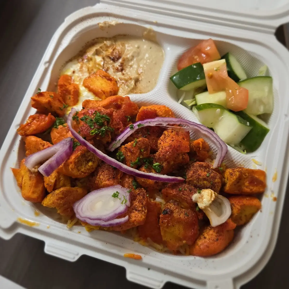 Chicken Kabob Platter