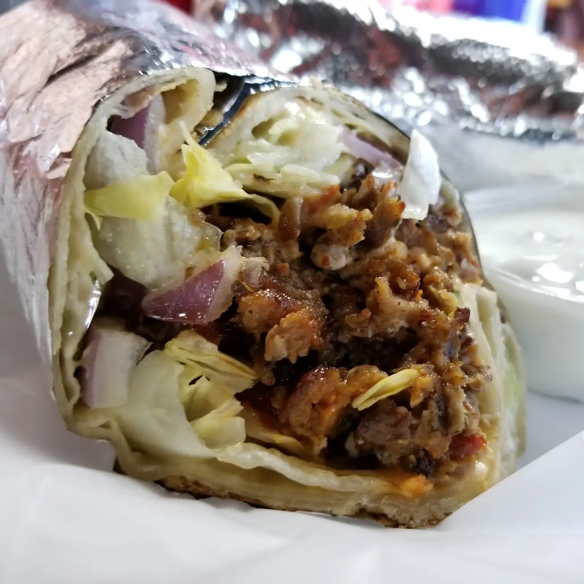 Lamb and Beef Shawarma