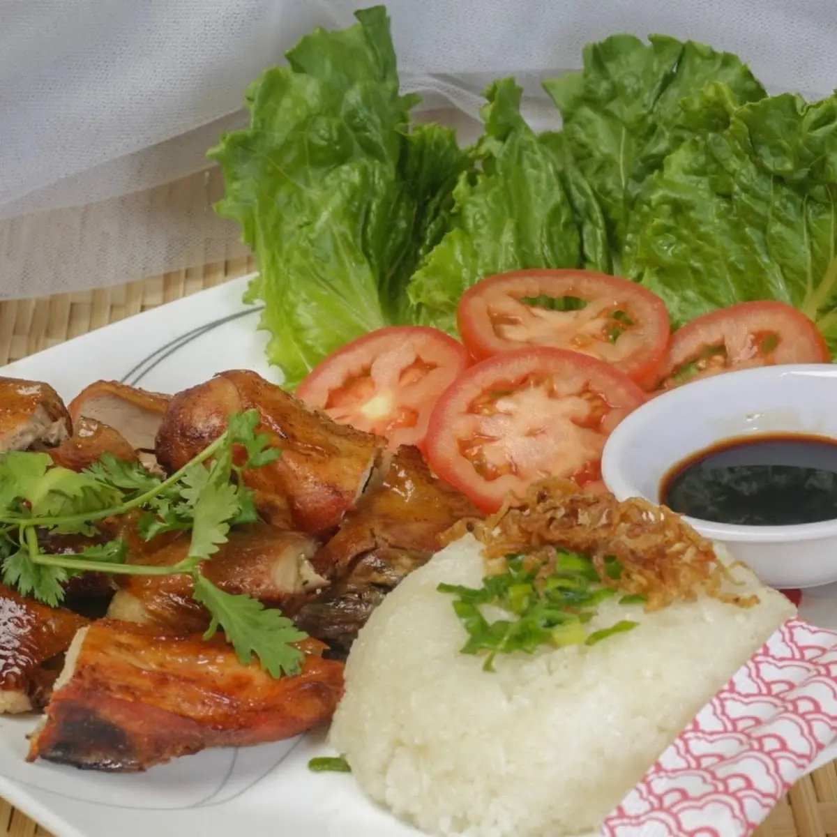 Broken Rice C Tấm Sườn Cây Bì Trứng