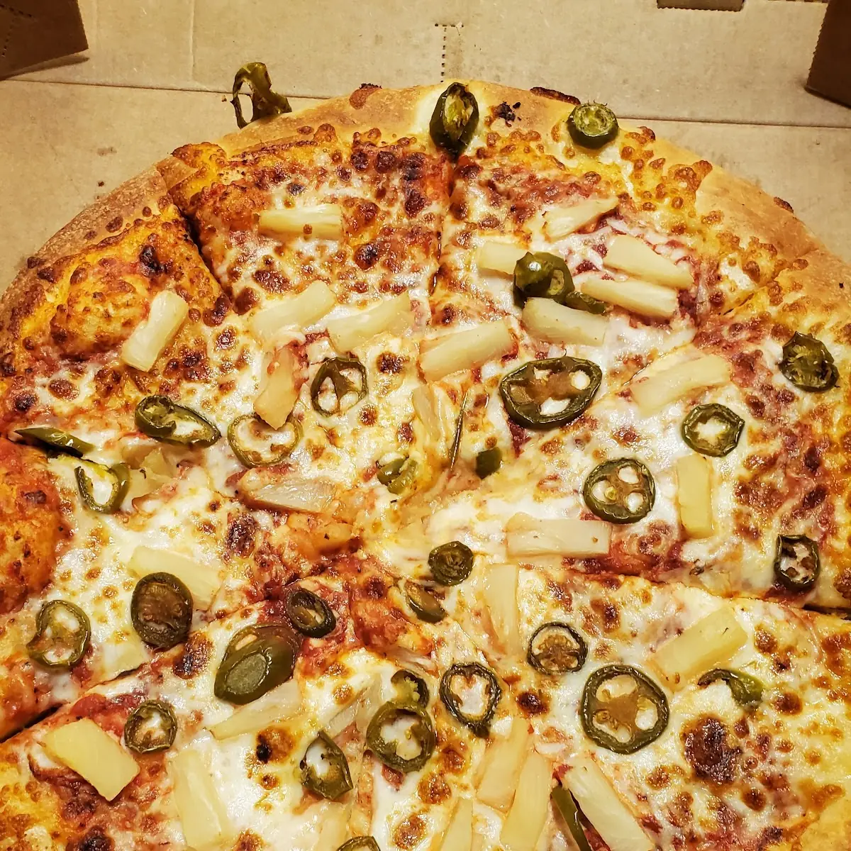 Jalapeno Pineapple Pizza