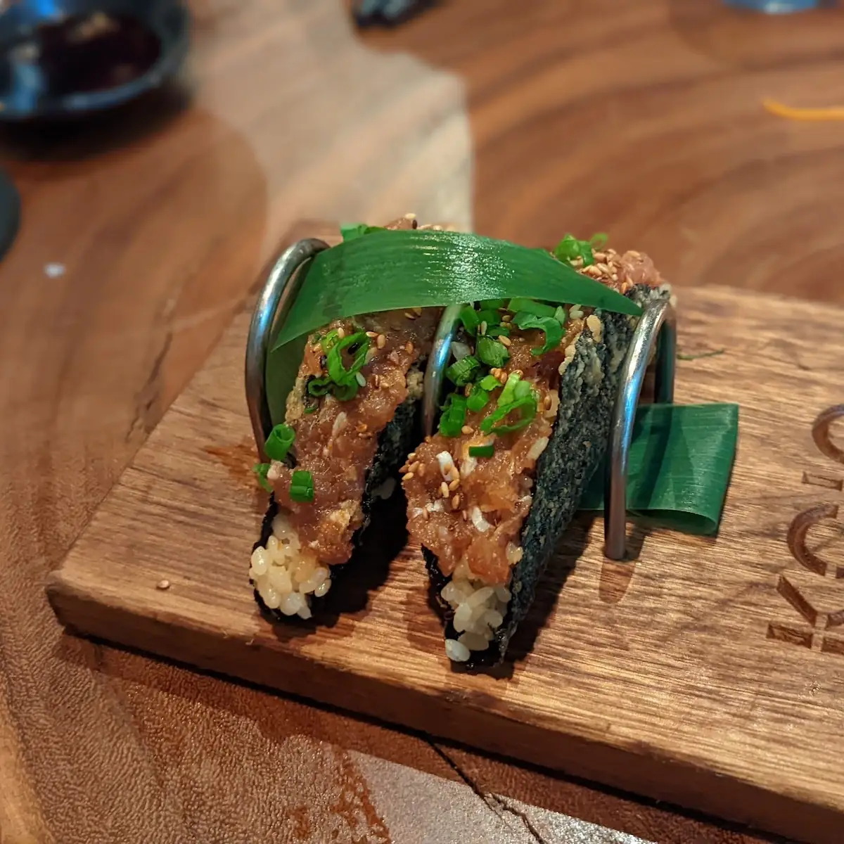 Spicy Tuna Tacos
