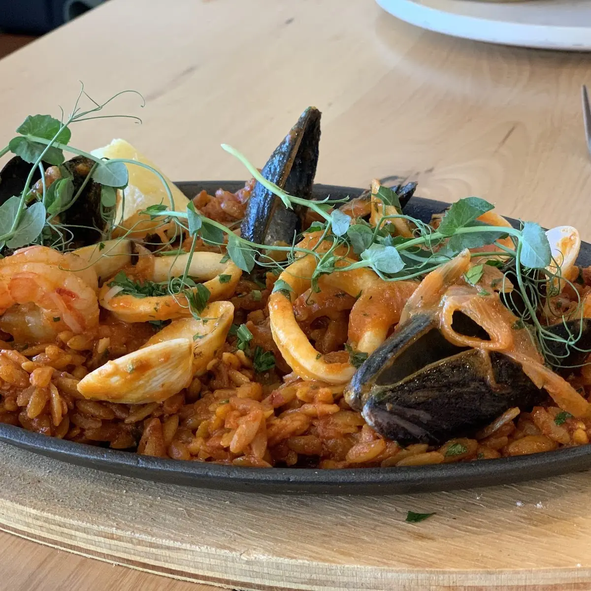 Seafood Paella