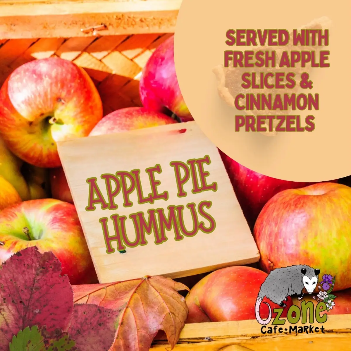 Apple Pie Hummus