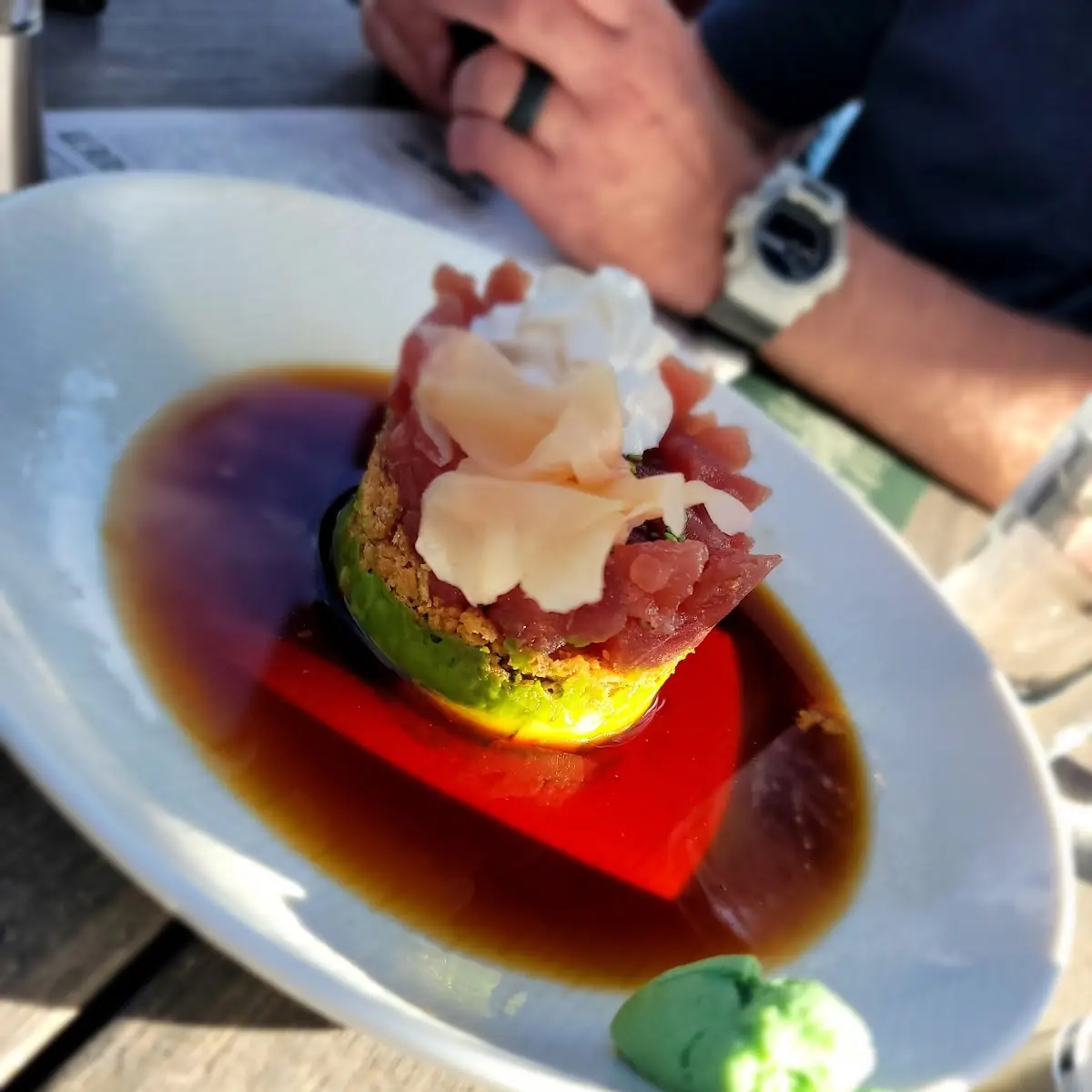 Tuna Poke Tower
