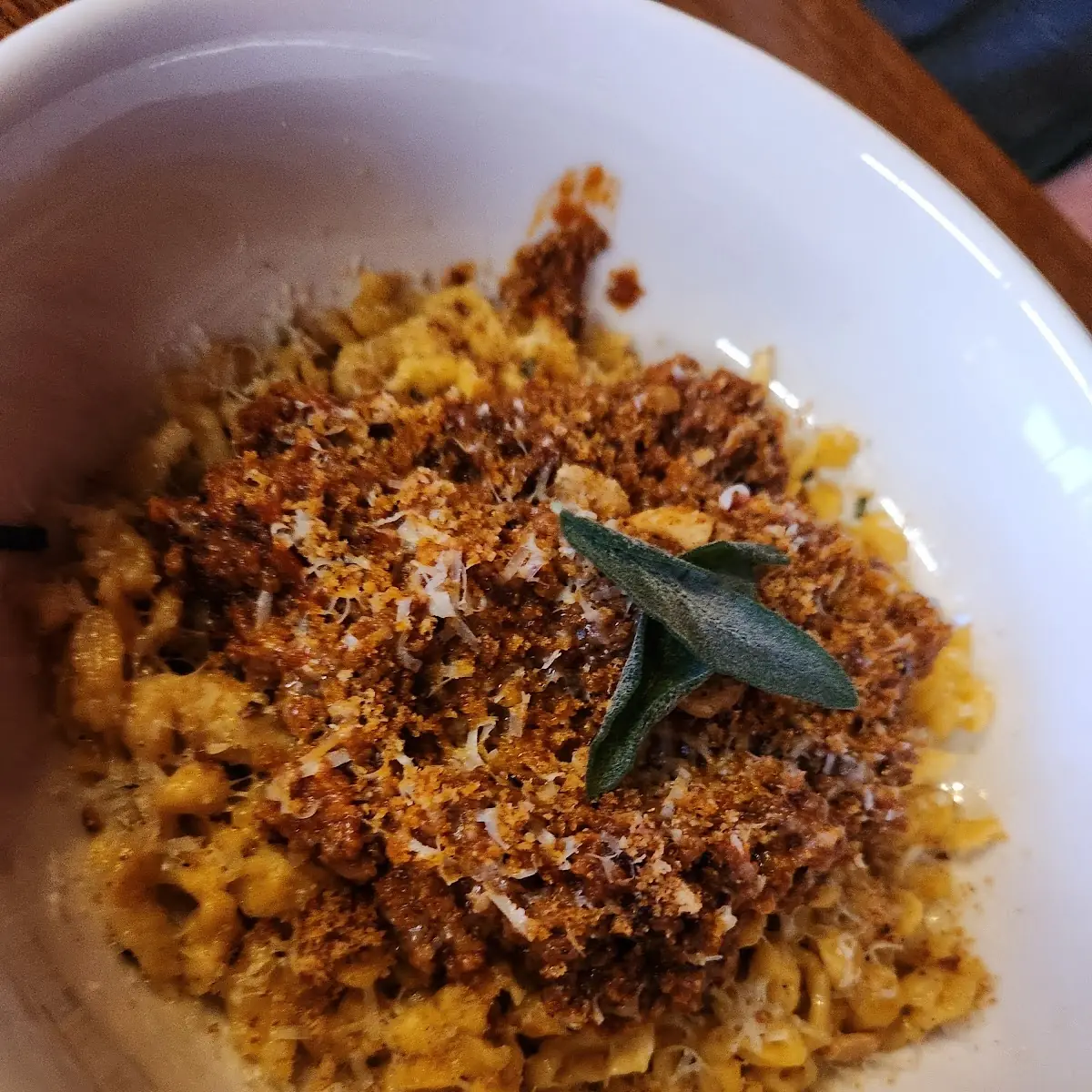 Aged Ribeye and Pork Ragu