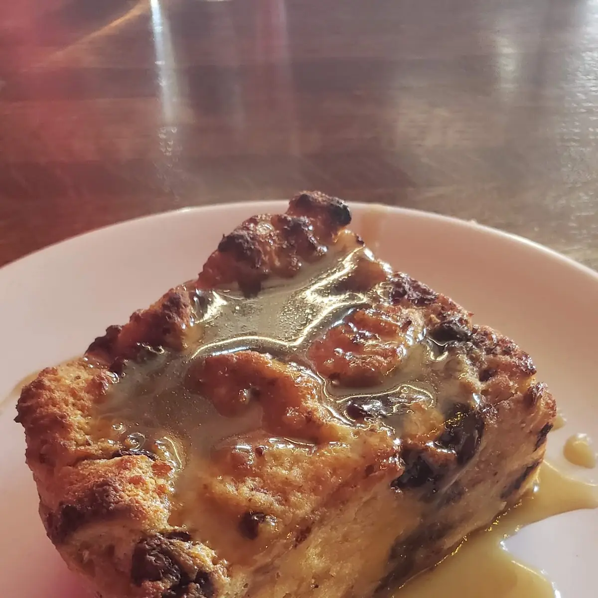 Bread Pudding with Caramel Sauce